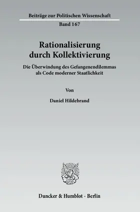 Hildebrand |  Rationalisierung durch Kollektivierung | Buch |  Sack Fachmedien