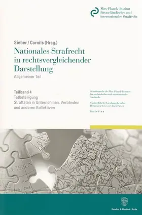 Sieber / Cornils |  Nationales Strafrecht in rechtsvergleichender Darstellung | Buch |  Sack Fachmedien