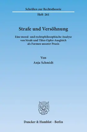Schmidt |  Strafe und Versöhnung | Buch |  Sack Fachmedien