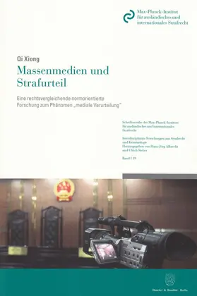 Xiong |  Massenmedien und Strafurteil | Buch |  Sack Fachmedien