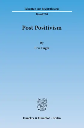 Engle |  Post Positivism. | Buch |  Sack Fachmedien