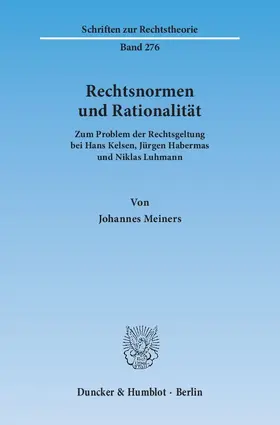 Meiners | Rechtsnormen und Rationalität | Buch | 978-3-428-14488-4 | www2.sack.de