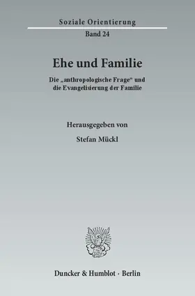 Mückl |  Ehe und Familie | Buch |  Sack Fachmedien