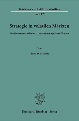 Madden |  Strategie in volatilen Märkten | Buch |  Sack Fachmedien