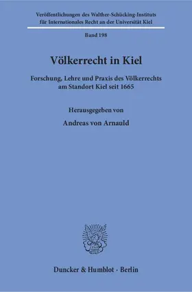 Arnauld |  Völkerrecht in Kiel | Buch |  Sack Fachmedien
