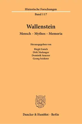Emich / Niefanger / Sauerer |  Wallenstein | Buch |  Sack Fachmedien