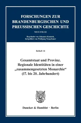 Schneider / Simon |  Gesamtstaat und Provinz | Buch |  Sack Fachmedien