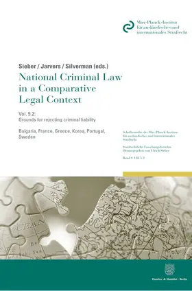 Sieber / Jarvers / Silverman |  National Criminal Law in a Comparative Legal Context. | Buch |  Sack Fachmedien
