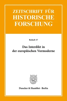 Daniels / Jaser / Woelki |  Das Interdikt in der europäischen Vormoderne. | Buch |  Sack Fachmedien