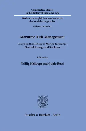 Hellwege / Rossi |  Maritime Risk Management. | Buch |  Sack Fachmedien