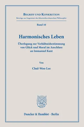 Lee |  Harmonisches Leben. | Buch |  Sack Fachmedien