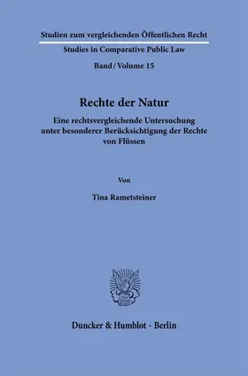 Rametsteiner |  Rechte der Natur | Buch |  Sack Fachmedien