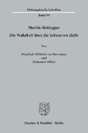 Herrmann / Alfieri | Martin Heidegger | E-Book | www2.sack.de