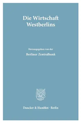 Die Wirtschaft Westberlins | E-Book | sack.de
