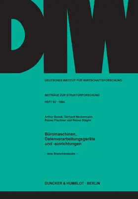 Boneß / Stäglin / Neckermann |  Büromaschinen, Datenverarbeitungsgeräte und -einrichtungen. | eBook | Sack Fachmedien