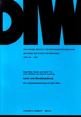 Filip / Gaulke |  Lehre und Berufsausübung. | eBook | Sack Fachmedien
