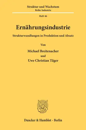 Breitenacher / Täger |  Ernährungsindustrie. | eBook | Sack Fachmedien