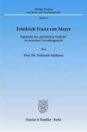 Ishikawa |  Friedrich Franz von Mayer. | eBook | Sack Fachmedien