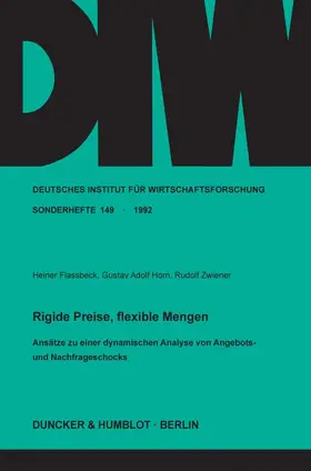 Flassbeck / Zwiener / Horn |  Rigide Preise, flexible Mengen. | eBook | Sack Fachmedien