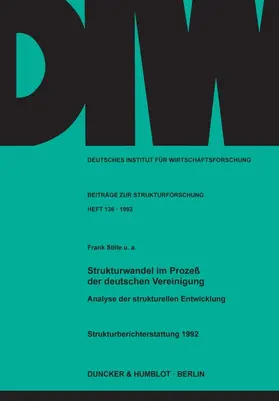 Stille |  Strukturwandel im Prozeß der deutschen Vereinigung. | eBook | Sack Fachmedien