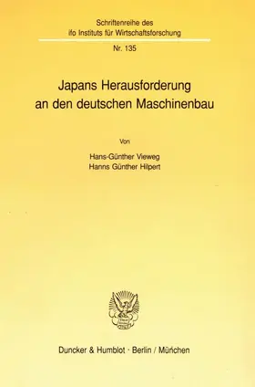 Vieweg / Hilpert | Japans Herausforderung an den deutschen Maschinenbau. | E-Book | sack.de