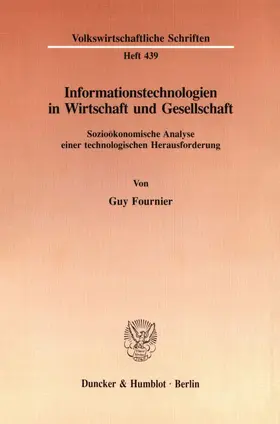 Fournier | Informationstechnologien in Wirtschaft und Gesellschaft. | E-Book | sack.de
