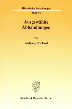 Reinhard |  Ausgewählte Abhandlungen. | eBook | Sack Fachmedien
