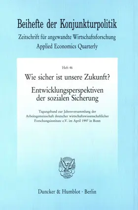  Wie sicher ist unsere Zukunft? | eBook | Sack Fachmedien