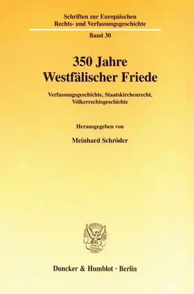 Schröder |  350 Jahre Westfälischer Friede. | eBook | Sack Fachmedien