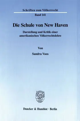 Voos |  Die Schule von New Haven. | eBook | Sack Fachmedien