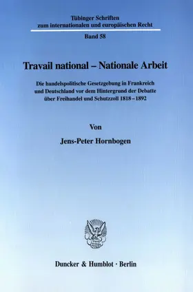 Hornbogen |  Travail national - Nationale Arbeit. | eBook | Sack Fachmedien