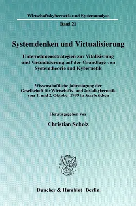 Scholz |  Systemdenken und Virtualisierung | eBook | Sack Fachmedien