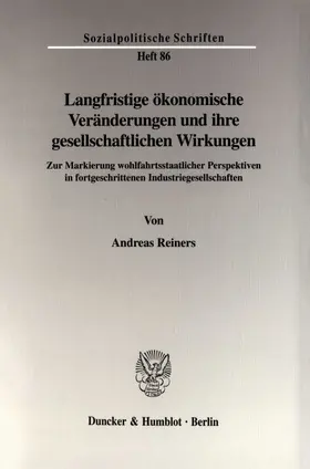 Reiners |  Langfristige ökonomische Veränderungen und ihre gesellschaftlichen Wirkungen. | eBook | Sack Fachmedien