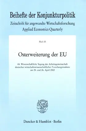  Osterweiterung der EU. | eBook | Sack Fachmedien