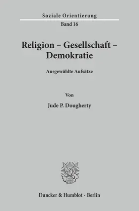 Dougherty |  Religion - Gesellschaft - Demokratie. | eBook | Sack Fachmedien