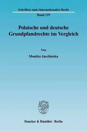 Jaschinska |  Polnische und deutsche Grundpfandrechte im Vergleich | eBook | Sack Fachmedien