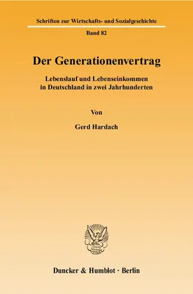 Hardach |  Der Generationenvertrag | eBook | Sack Fachmedien