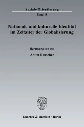 Rauscher |  Nationale und kulturelle Identität im Zeitalter der Globalisierung | eBook | Sack Fachmedien