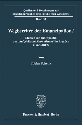 Schenk |  Wegbereiter der Emanzipation? | eBook | Sack Fachmedien