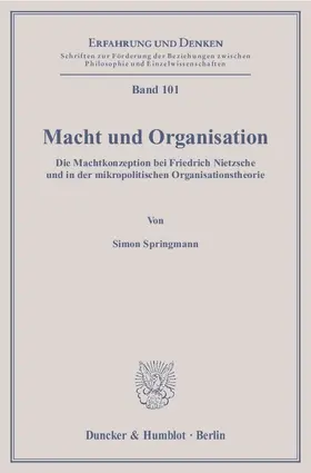 Springmann |  Macht und Organisation | eBook | Sack Fachmedien