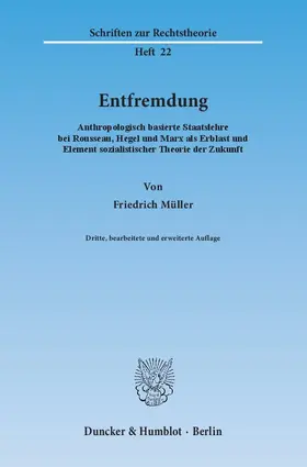 Müller |  Entfremdung | eBook | Sack Fachmedien