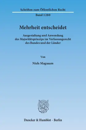 Magsaam |  Mehrheit entscheidet | eBook | Sack Fachmedien