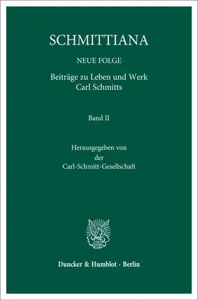  SCHMITTIANA. | eBook | Sack Fachmedien