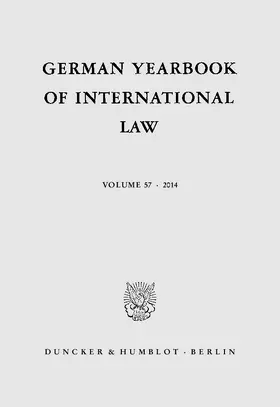 Arnauld / Odendahl / Matz-Lück |  German Yearbook of International Law - Jahrbuch für Internationales Recht. | eBook | Sack Fachmedien
