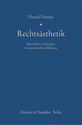 Damler |  Rechtsästhetik | eBook | Sack Fachmedien