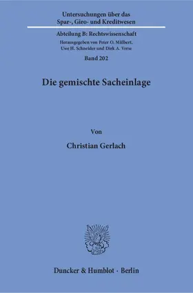 Gerlach |  Die gemischte Sacheinlage | eBook | Sack Fachmedien