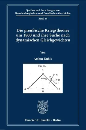 Kuhle |  Die preußische Kriegstheorie um 1800 und ihre Suche nach dynamischen Gleichgewichten. | eBook | Sack Fachmedien