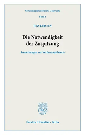 Kersten |  Die Notwendigkeit der Zuspitzung. | eBook | Sack Fachmedien