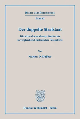 Dubber |  Der doppelte Strafstaat. | eBook | Sack Fachmedien