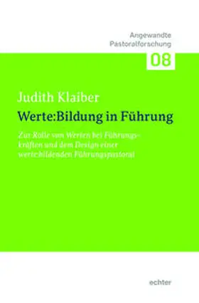 Klaiber |  Werte:Bildung in Führung | Buch |  Sack Fachmedien